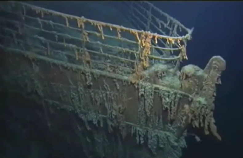 Titanic shipwreck 