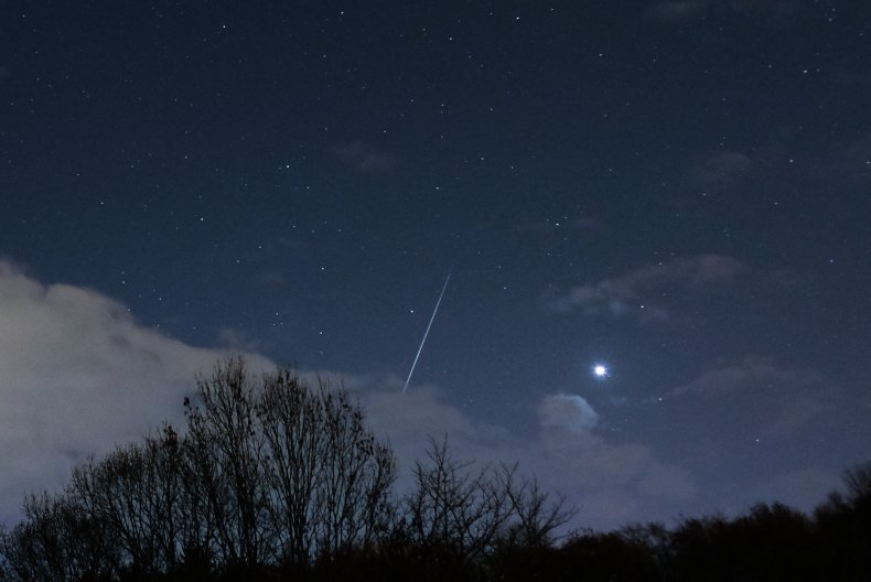 meteor above UK