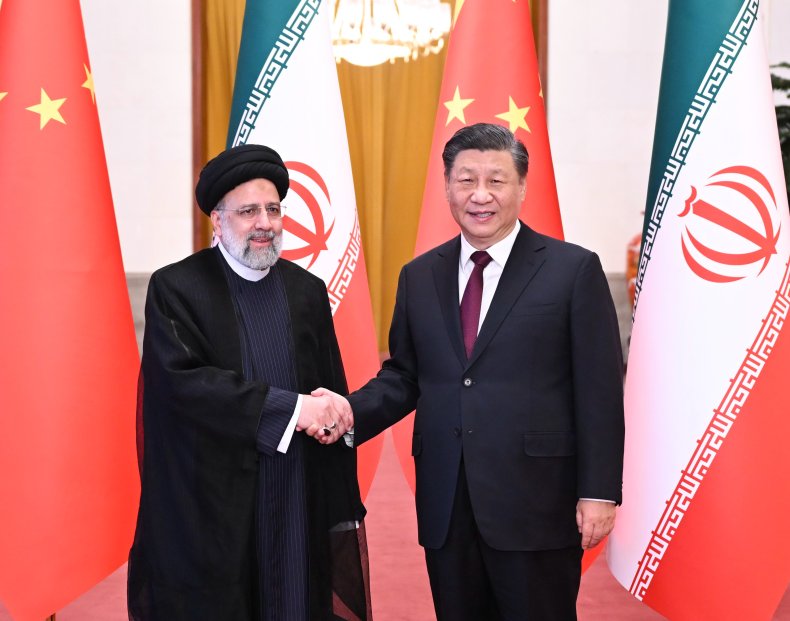 Iran, Raisi, meets, China, Xi, in, Beijing