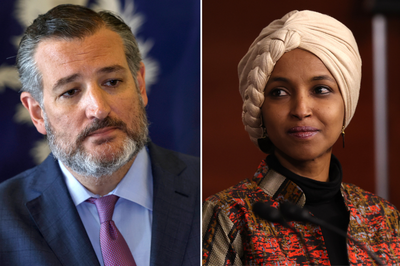 Cruz, Omar find common ground train derailment