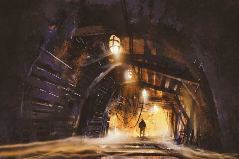 mine shaft