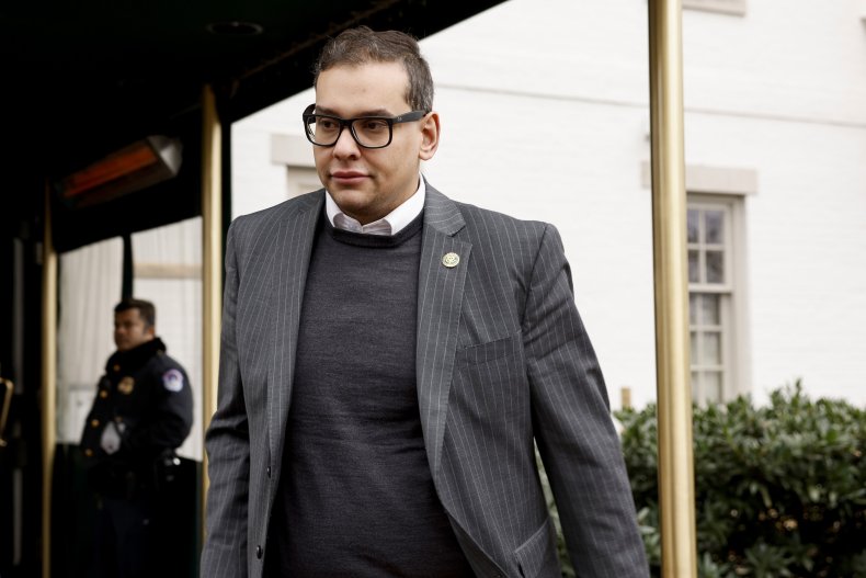 George Santos in Washington D.C.