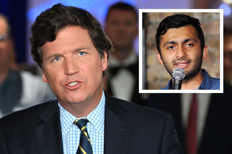 Ticker Carlson slammed by Nimesh Patel