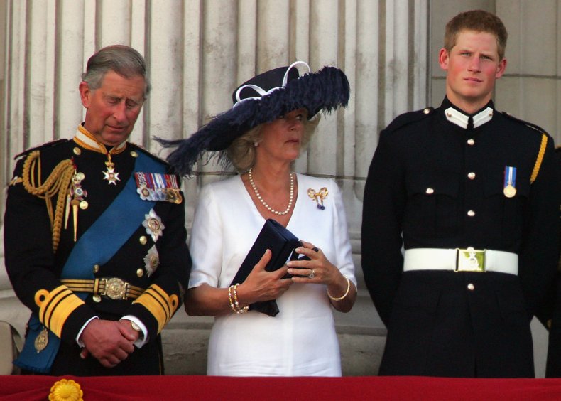 King Charles, Queen Camilla and Prince Harry