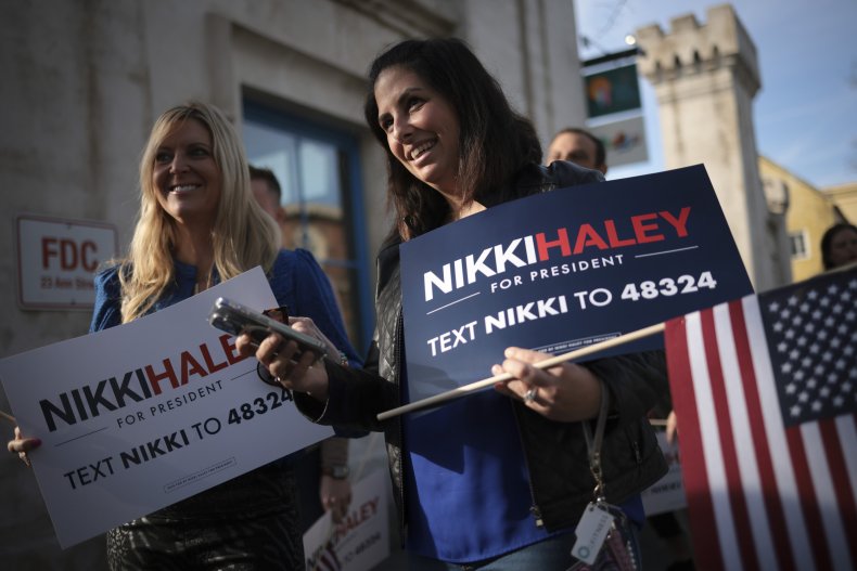 Haley Supporters