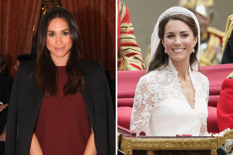 Meghan Markle and Kate Middleton