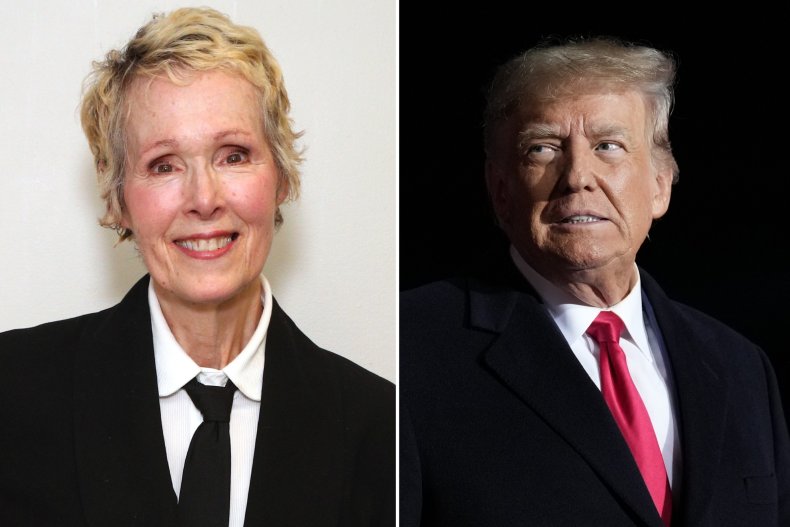 E. Jean Carroll and Donald Trump