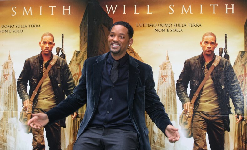Will Smith at I Am Legend premiere