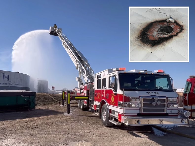 Chemical Fire Oklahoma