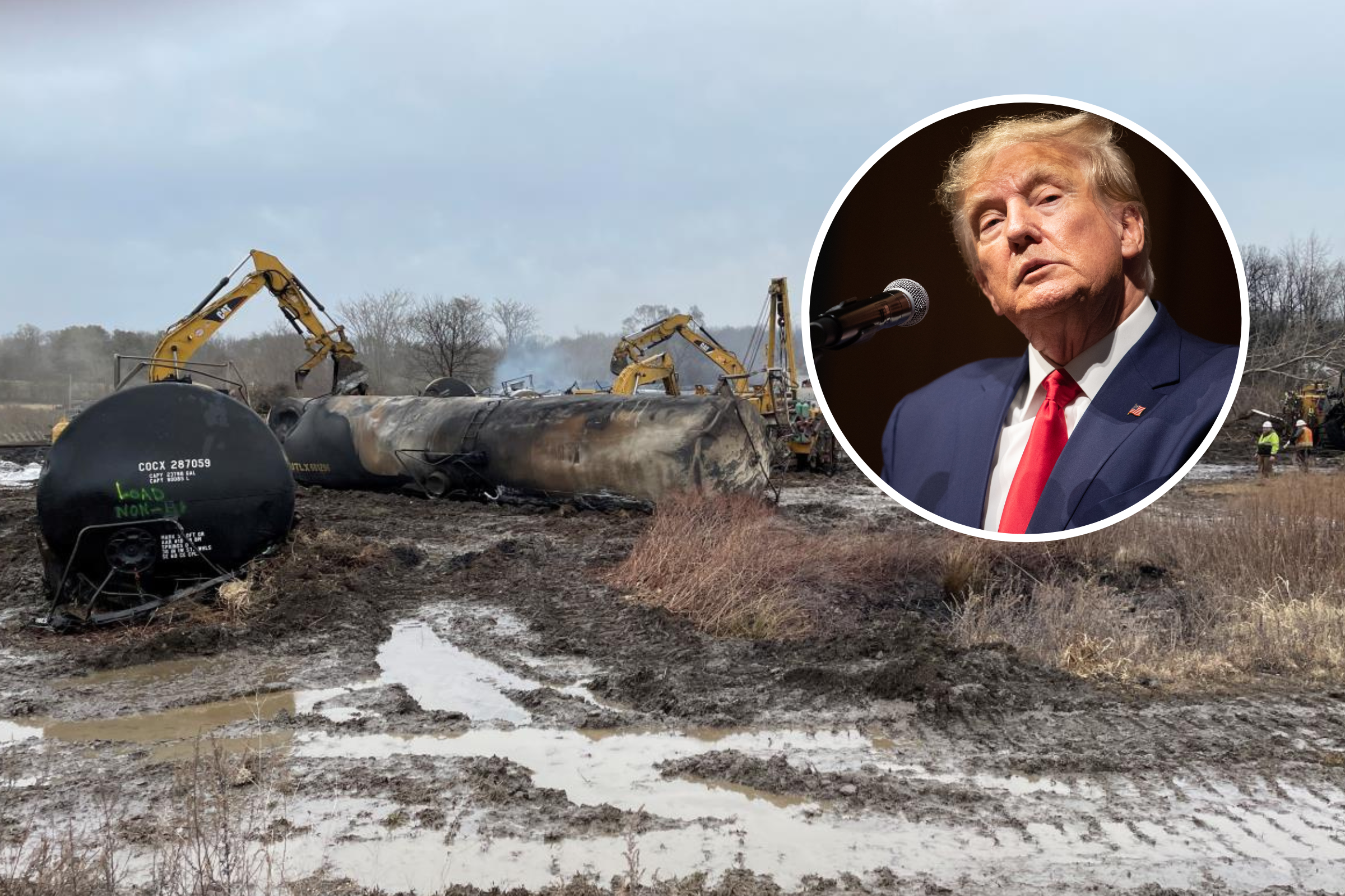 Ohio Residents Say It's 'Absurd' To Blame Donald Trump For Train ...