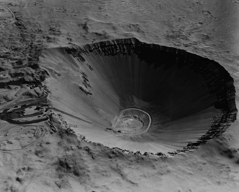 Sedan Crater from the Nevada Test Site
