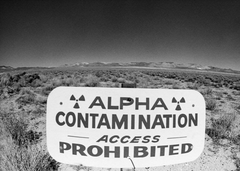 Nevada Test Site Contamination Warning