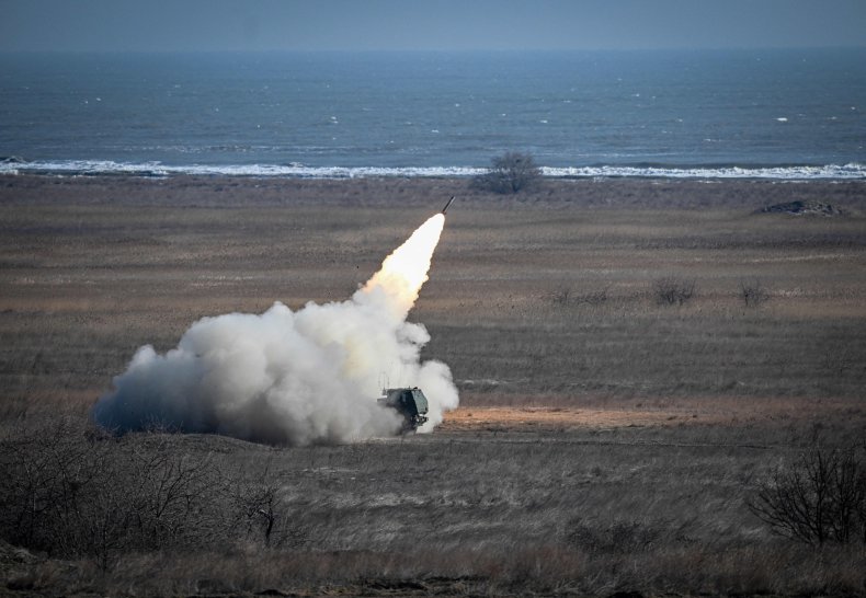 Romanian HIMARS firing in NATO drills Constanta