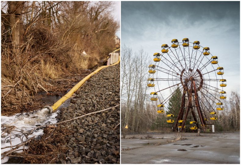 Chemical spill and Chernobyl