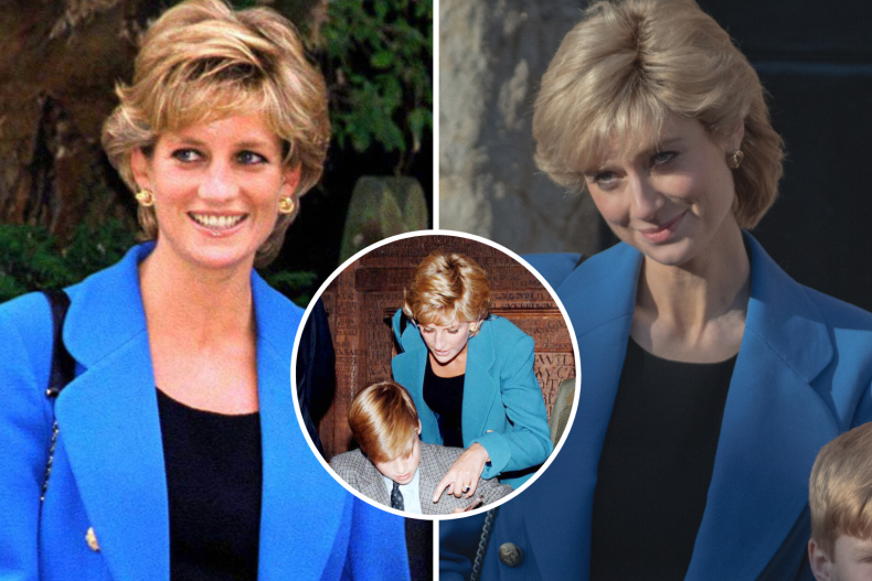Princess Diana Eton Visit "The Crown"