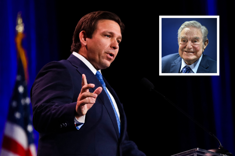Ron DeSantis & George Soros