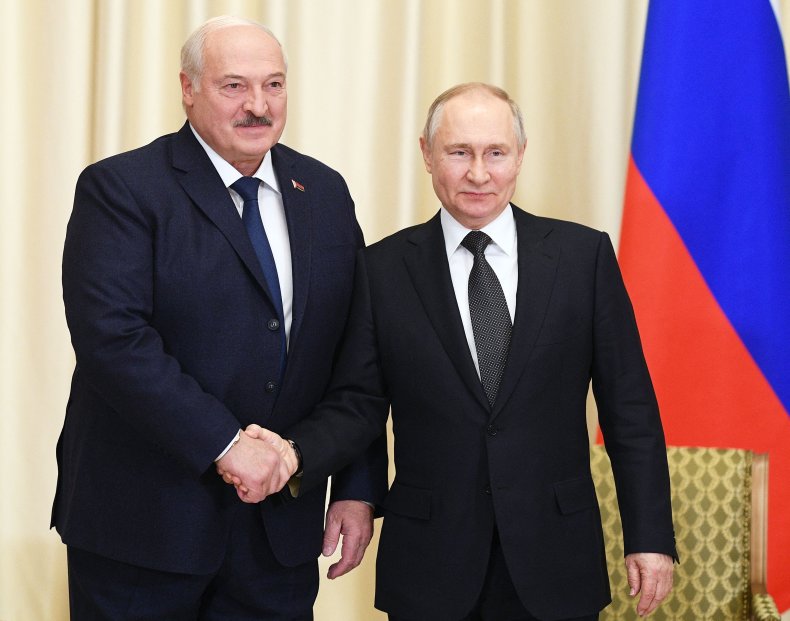 Putin and Lukashenko