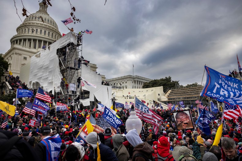 The Capitol on January 6, 2021