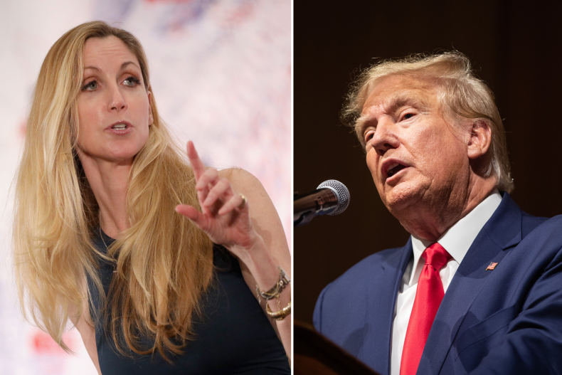 Ann Coulter and Donald Trump