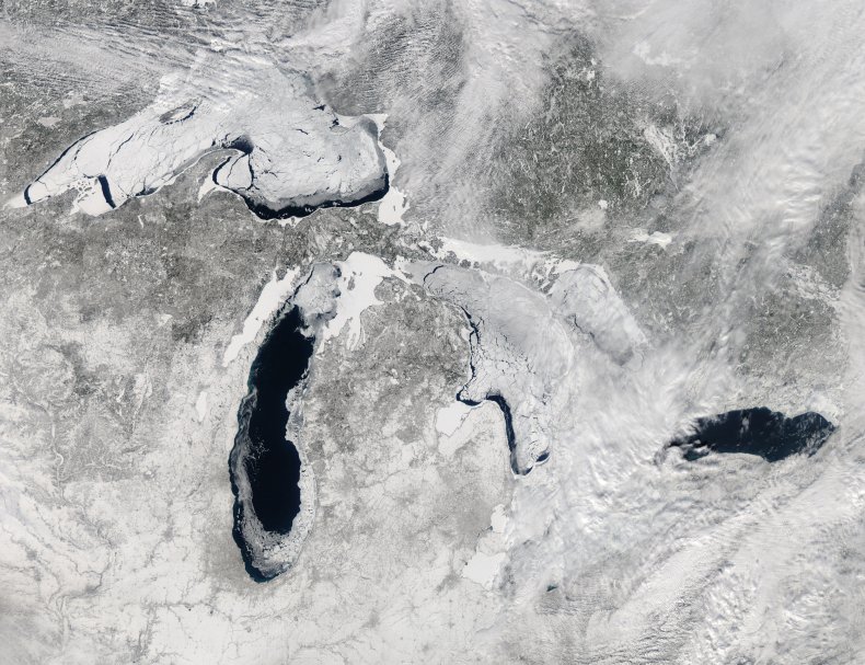 Great Lakes Satellite Views 