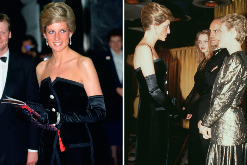 Princess Diana "Dangerous Liaisons" Premiere 1989