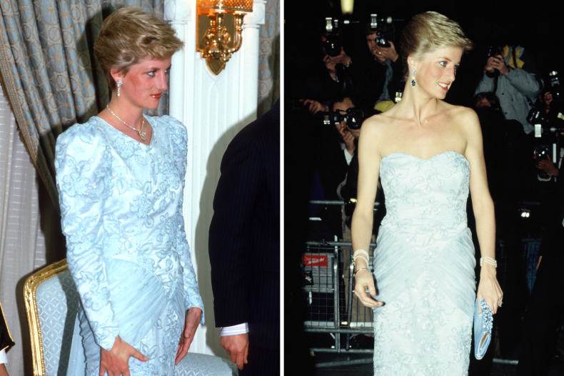 Princess Diana Altered Catherine Walker Dress