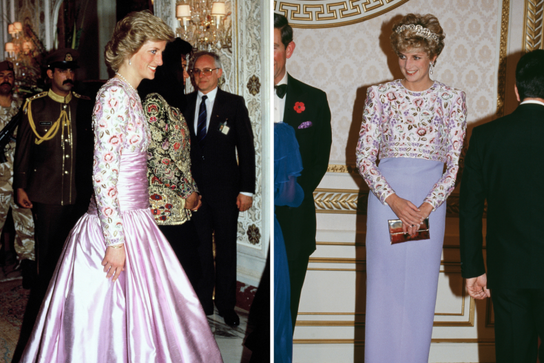 Princess Diana Altered Catherine Walker Dress
