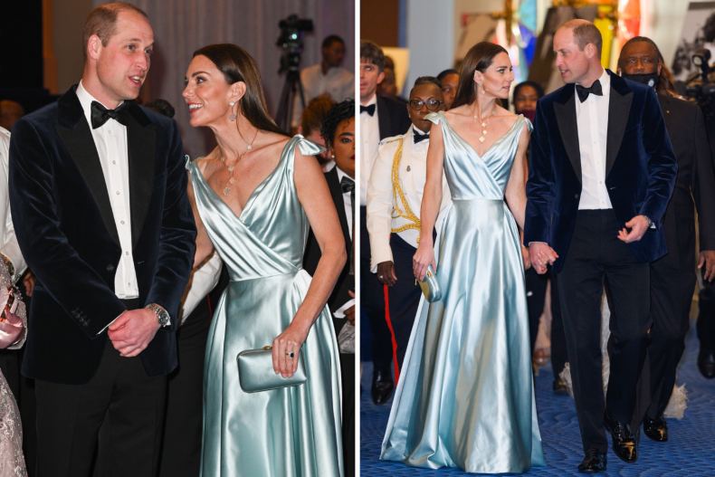 Kate Middleton and Prince William Bahamas PDA