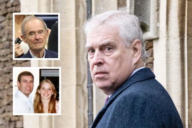 Prince Andrew With Virginia Giuffre, David Boies