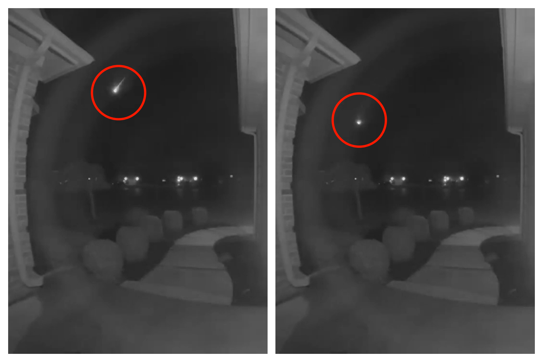 Meteor Fireball Explodes Over 7 U S States Green Pulsing Ball Of 