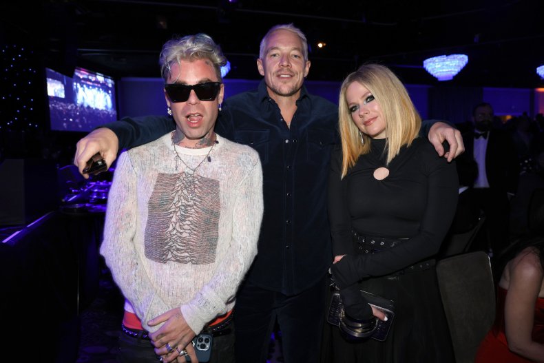 mod sun, diplo and avril lavigne