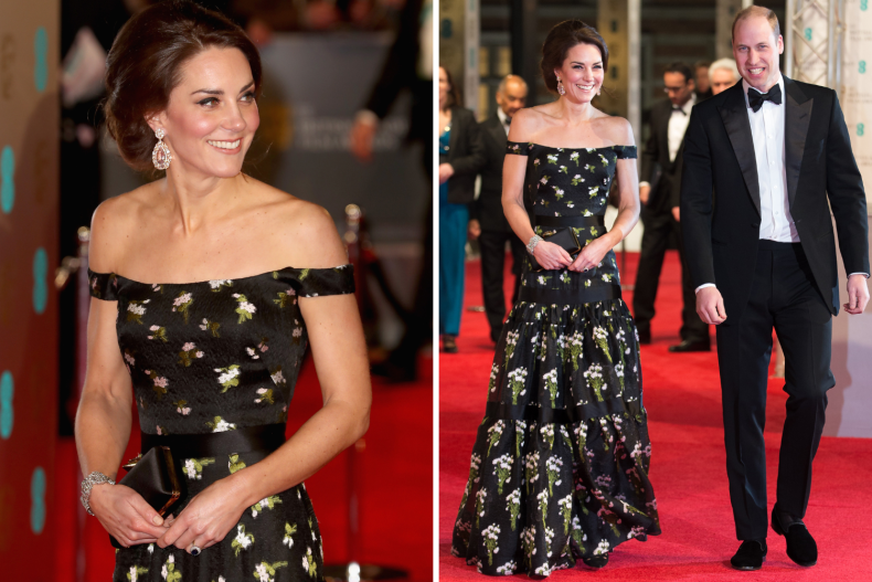 Kate Middleton BAFTAs 2017