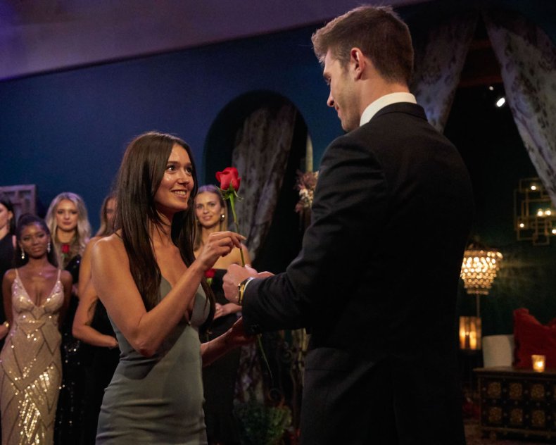 Greer and Zach on The Bachelor