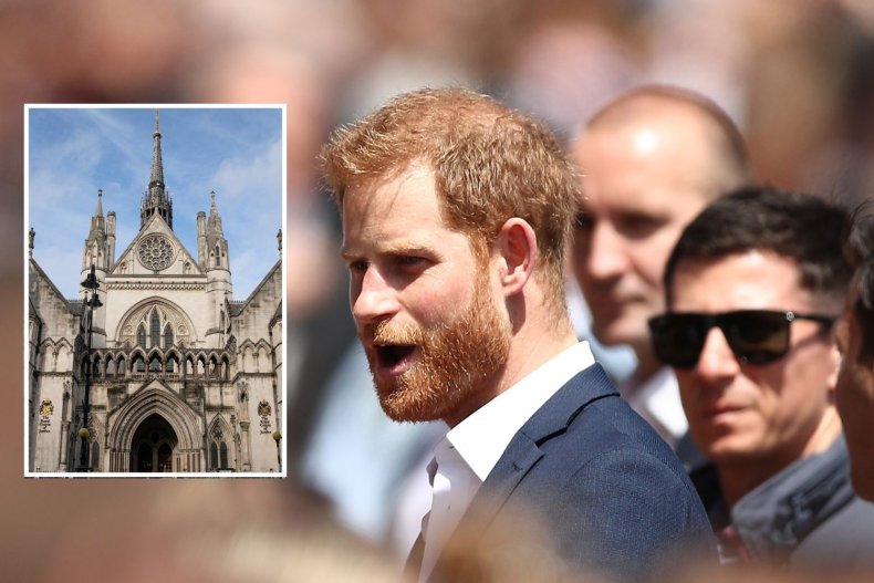 Prince Harry on Tour and High Court