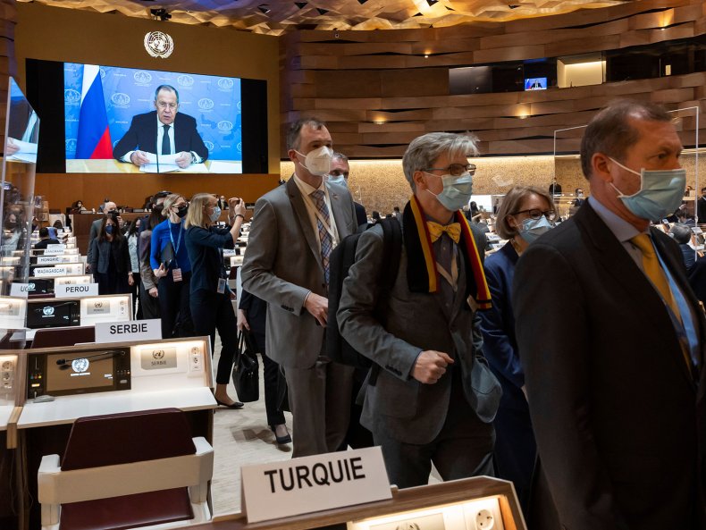 Sergei Lavrov  United Nations in Geneva