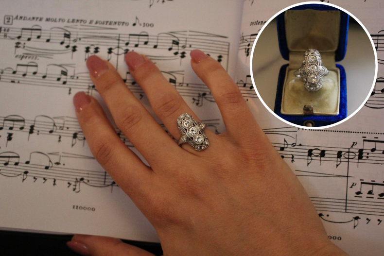 Sara Duchovnay's Antique Divorce Ring