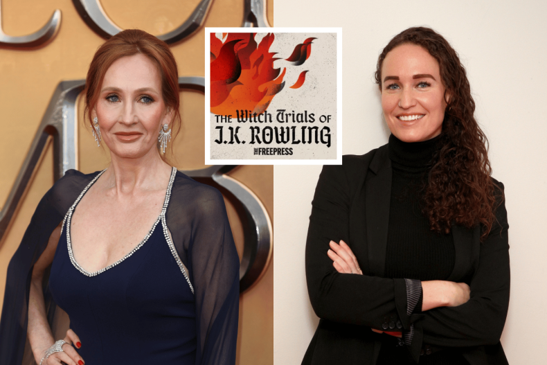 JK Rowling and Megan Phelps-Roper and podcast