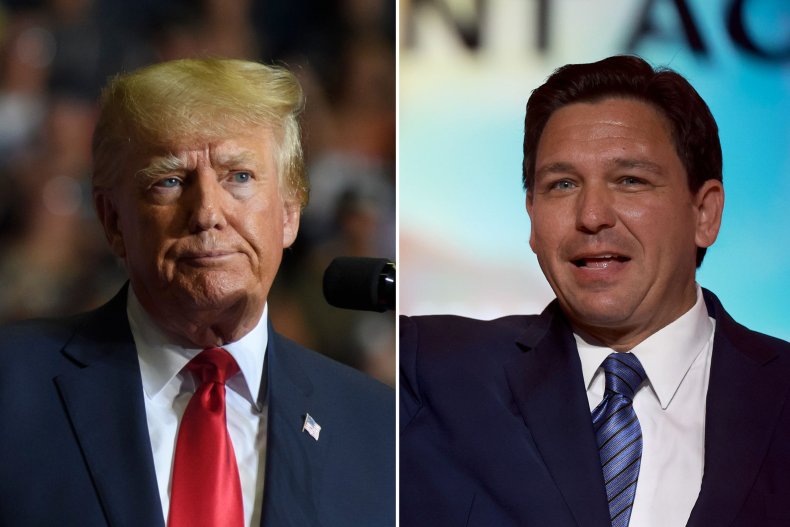 DeSantis Trump Biden Independents