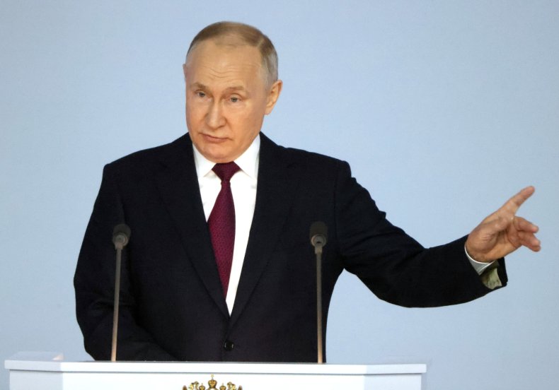 Vladimir Putin in Moscow 