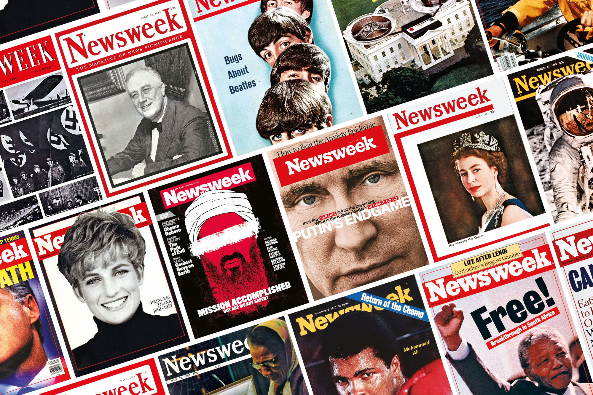 Rewind: Looking Back at 90 Years of Iconic Newsweek Covers