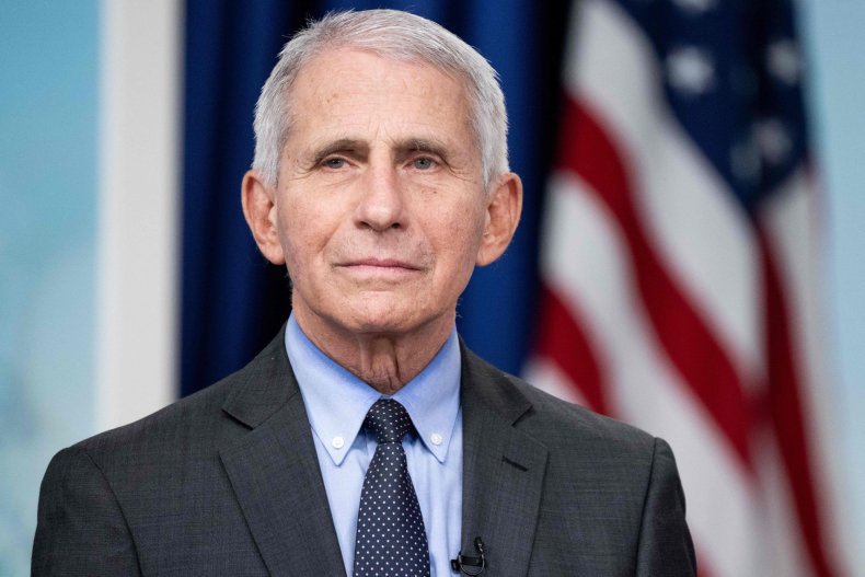 Dr. Anthony Fauci, White House Chief Medical