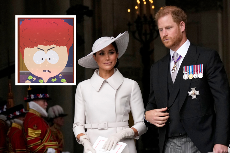 Meghan Markle and Prince Harry "South Park"