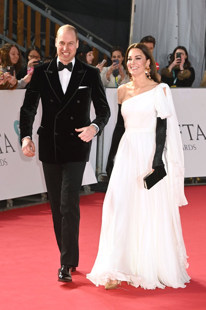 Prince William, Kate Middleton at BAFTAs