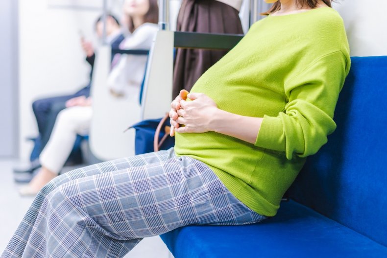 Pregnant Woman Refuses To Give Up Seat