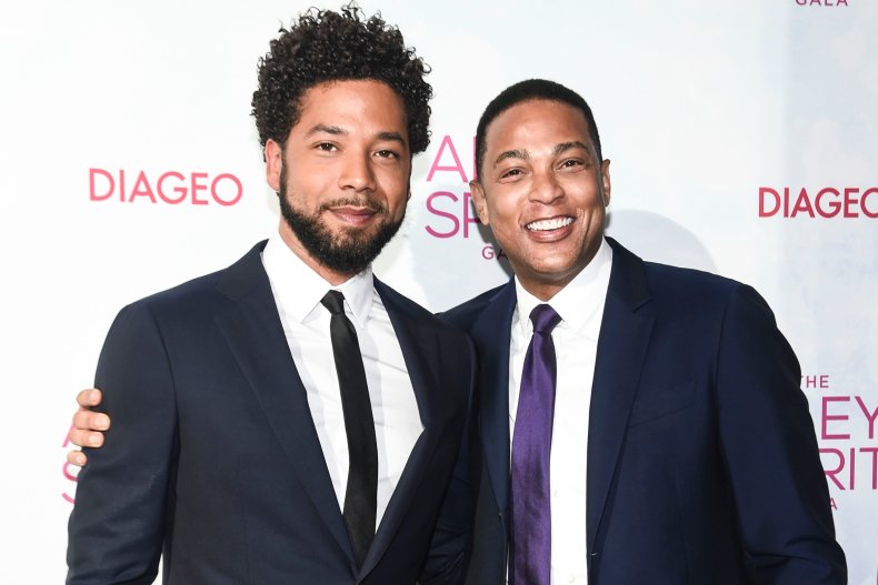 Jussie Smollett and Don Lemon