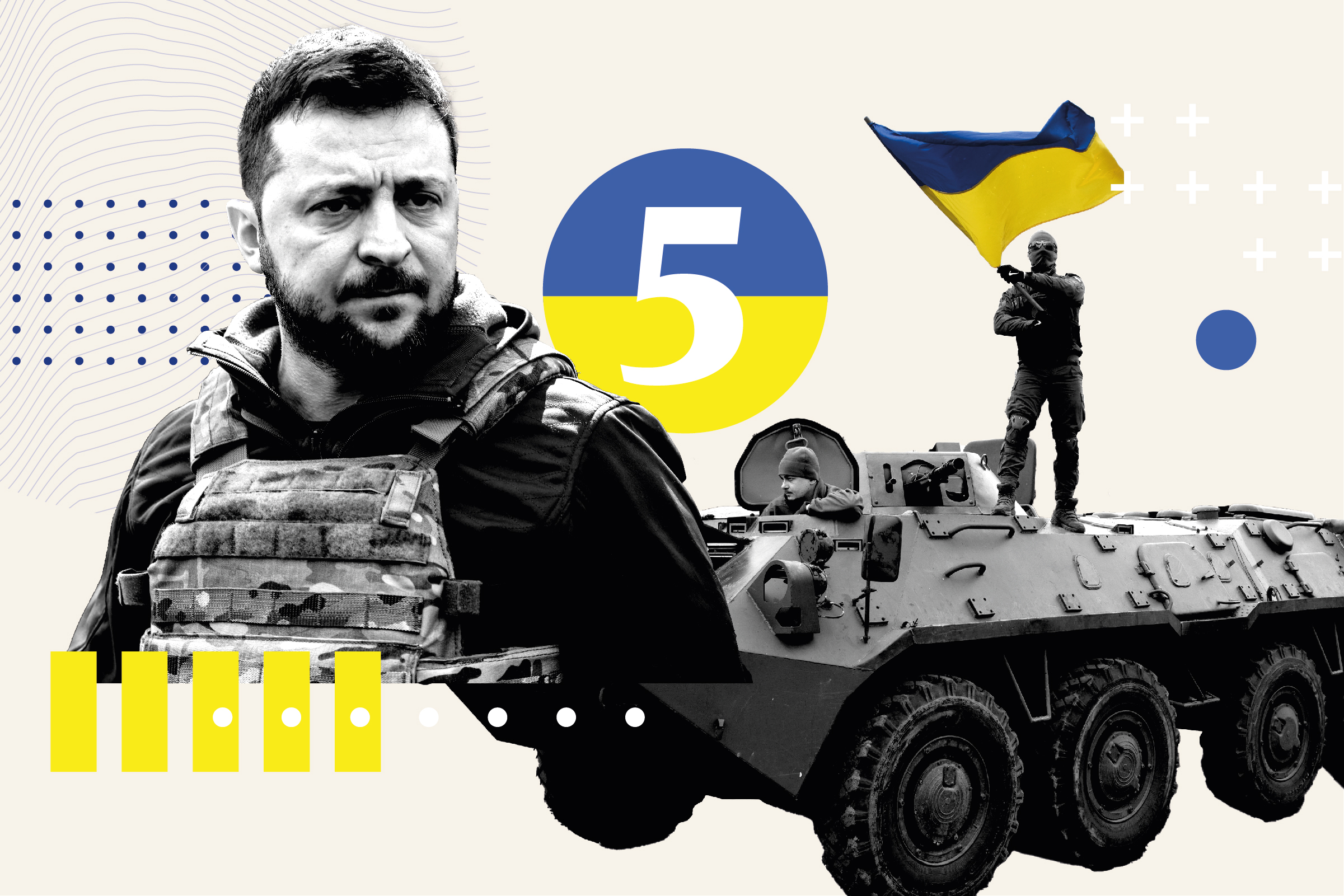 Five Moments That Defined Zelensky's Year at War