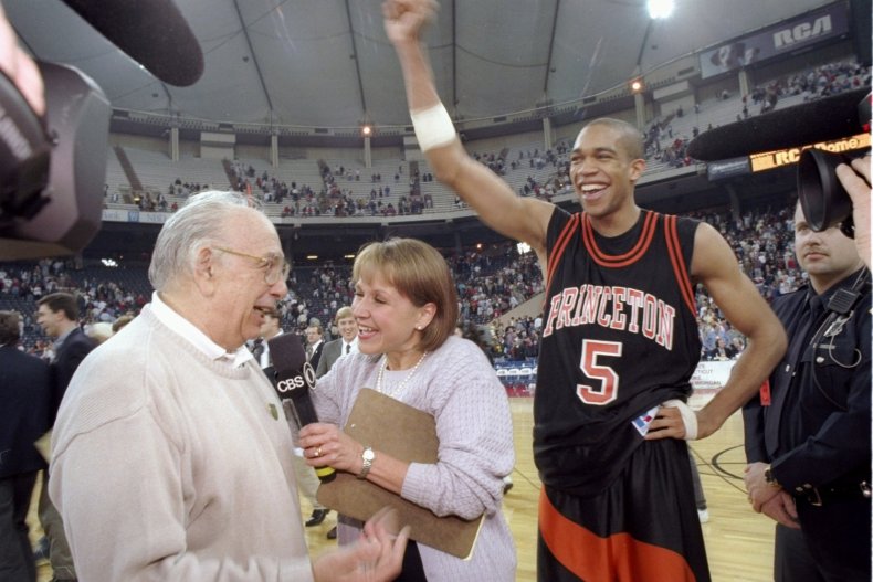Pete Carril at a Game in 1996