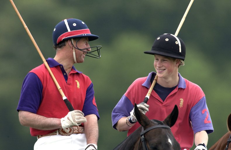 Prince Charles and Prince Harry