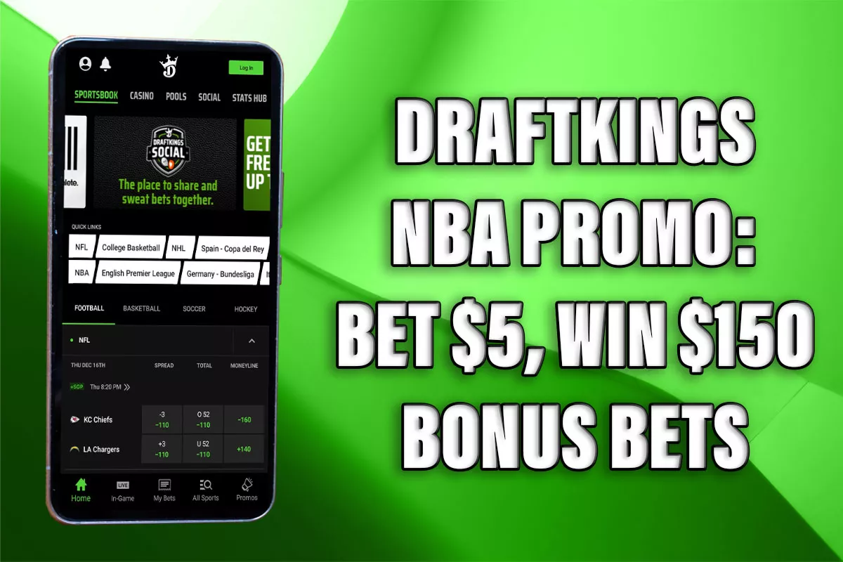 DraftKings NBA Promo: Bet $5, Win $150 Bonus Bets on Any Game - Vimarsana News