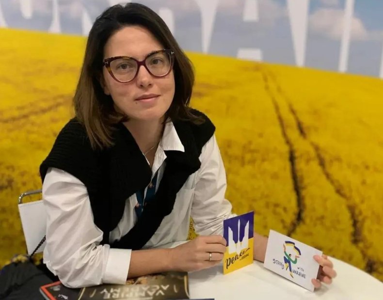 Kyiv-born television producer Daria Leygonie-Fialko